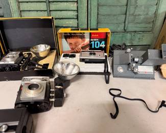 Vintage Automatic Movie Cameras and More