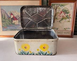 Needlepoint & Breadbox