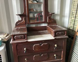 Mahogany Dresser with Mirror