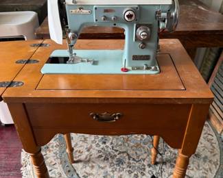 SBF Deluxe Sewing Machine with Built-In Table