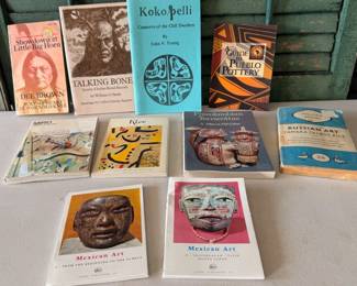 Books on Native American & Mexican Art