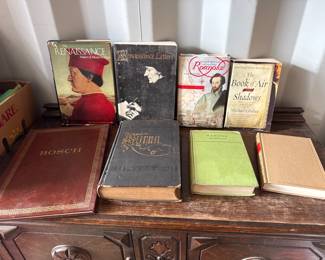 Renaissance Novels and Other Misc Historic Books