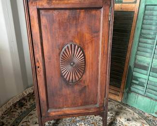 Mahogany Stained Cabinet
