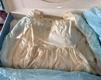 Vintage Silk Wedding Dress