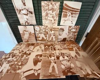 Vintage Sports Memorabilia Posters