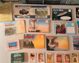 Postcards, Souvenir Folders and Americana