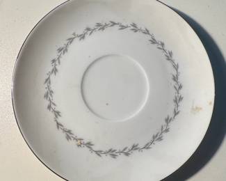 Mikasa Melbourne Fine China Saucer and Ainsley Pembroke Reproduction Plates