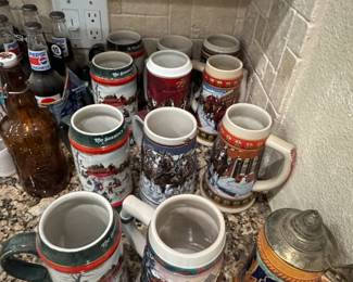 Budweiser Special Delivery Holiday Stein