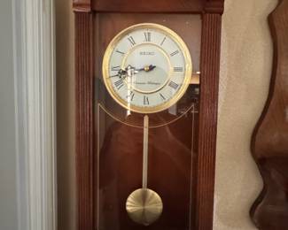 Seiko Westminster Whittington Dual Chime Pendulum Wall Clock