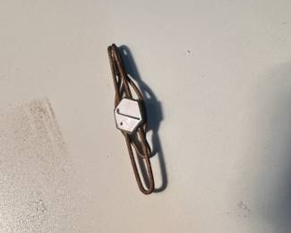 Vintage Golf Player Tie Clip