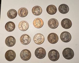 Collection of Washington Quarters 