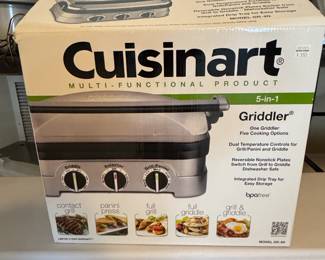 Cuisinart in Griddler Model GRN