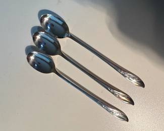 Rogers Bros. Springtime Silverplate Teaspoons Set of