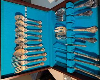 International Silver First Love Sterling Silver Flatware Set