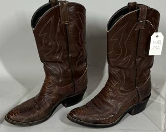 Lot 59 Ostrich Cowboy Boots
