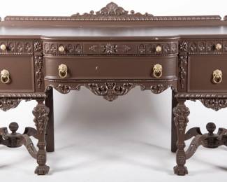 Lot 338 Semi antique American sideboard