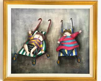 Lot 379 Joyce Roy oil