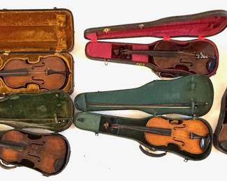 Lot 319 Early 20th Cent. German Violins