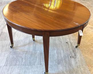 Lot 348 Regency Design Mahogany Dining Table