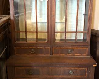 Lot 339 Secretary Bookcase