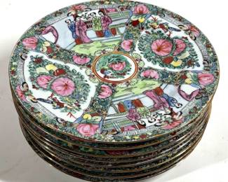 Lot 180 Chinese Porcelain Plates