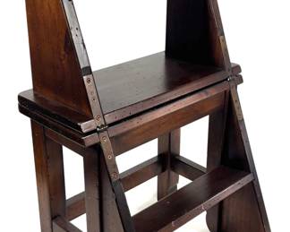 Lot 125 Metamorphic Library StairsStool