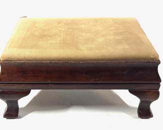 Lot 330 Antique Maple Foot Stool
