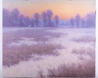 Lot 137 James Poulson, oil o canvas