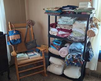 Many Linens to Choose From!