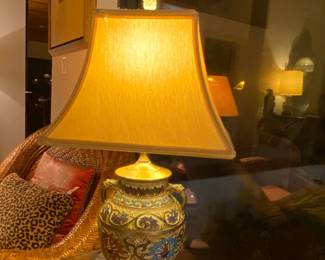 Small Cloisonné lamp 