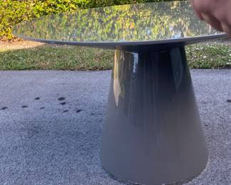 Midcentury grey  dining table 