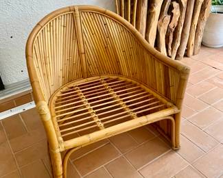 Pensil Reed armchair (1)  Midcentury 