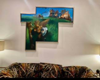 Large Cuban art world known artist 