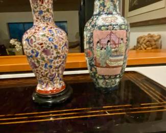 Asian vases 
