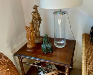 Side tables (2)  w bottom shelf 