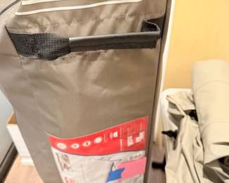 COLEMAN QUEEN AIR MATTRESS WITH FRAME