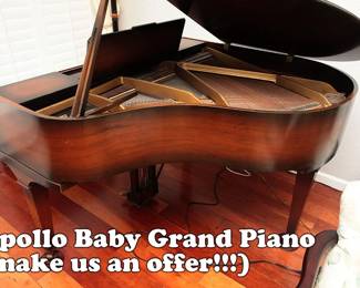 piano, baby grand