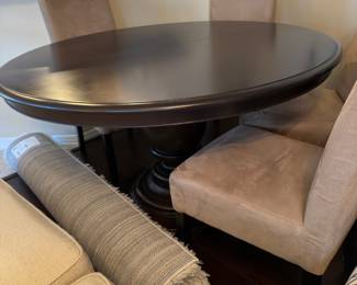 dining room table and chairs