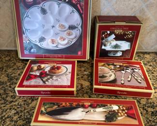 Spode Christmas dishes