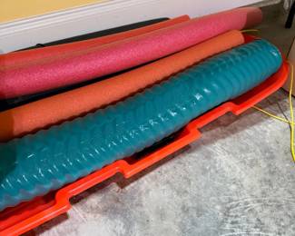 Pool noodles, assorted colors