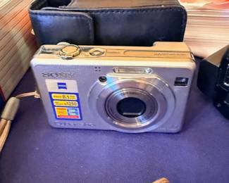 Sony digital point-and-shoot camera