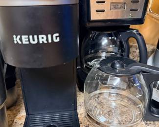 Keurig single-serve and Mr. Coffee drip coffee makers
