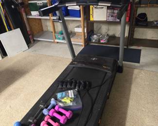 NordicTrak Treadmill, Hand & Ankle Weights