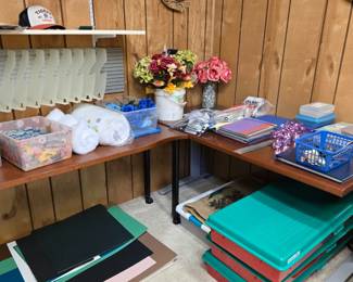 Assrtd Sewing Supplies, Fiber Fill, Silk Flowers, Craft Paper & Matting, Storage Tubs and much more