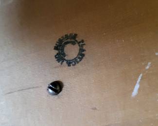 vintage 1960's "Hansel and Gretel" themed nursery lamp base made by Irmi Nursery Plastics.