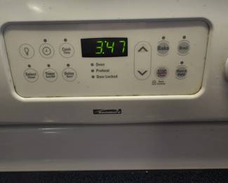 Kenmore model #79096022403 electric range - stove - oven