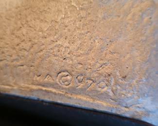 Rare Mid Century Rima Padova Plaster Sculpture of Mother and Child.  