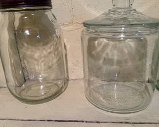 Anchor Hocking Heritage Hill Glass Jar - Clear