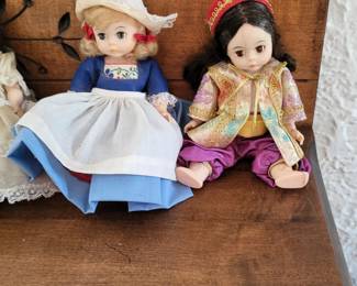 Madame Alexander Doll Netherlands Girl & Madame Alexander Turkey Doll