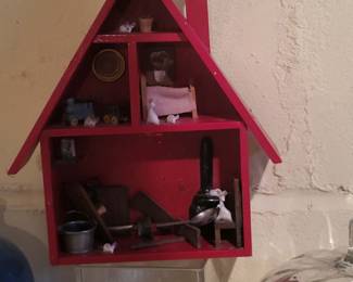 decorative miniature dollhouse